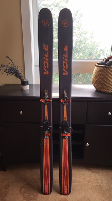 Voile 8 Skis, G3 Bindings and Skins for Sale